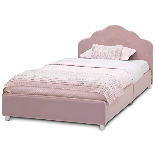 Delta Children Upholstered Twin Bed, Rose Pink - image 3