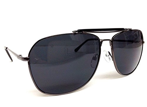 Classic Outdoorsman Aviator Sunglasses w/Brow Bar2
