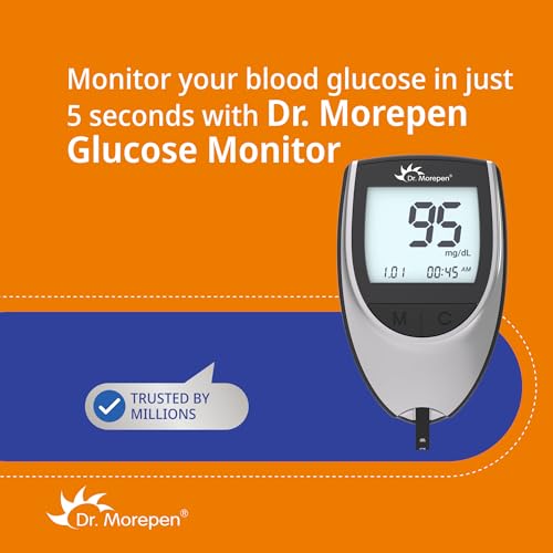 Dr.Morepen GlucoOne Blood Glucose Monitor Model BG 03 with 25 Strips - Image 5