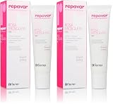 Repavar - Gel de Rosa Mosqueta Puro - Con Bisabolol y Vitamina E - Tratamiento Cosmético para Irritaciones, Rojeces y Erosiones - Válido en Pliegues y Mucosas - 30 ml (Paquete de 2)