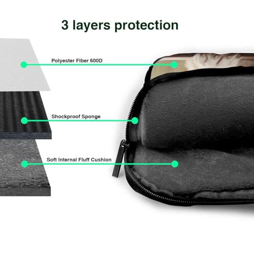 Bolso Tote para Laptop Corgi 15.6" Negro miniatura 6