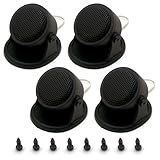 S-NET カースピーカー オーディオ フロント リア ツイーター コンパクト カスタム 汎用 音割れしにくい 有線 12V 20W SN-401-CS 4