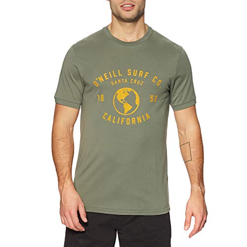O'NEILL LM World T-Shirt Maglietta, Verde (6043