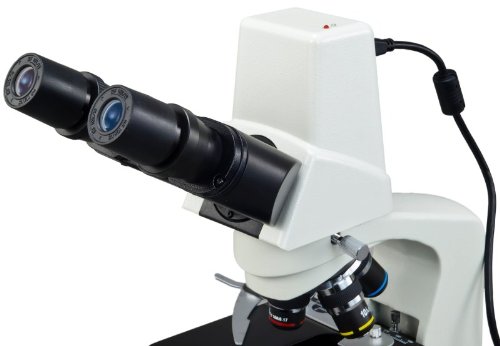 OMAX 40X-2000X Digital LED Binocular Compound Microscope with 3.0MP Built-in USB Camera