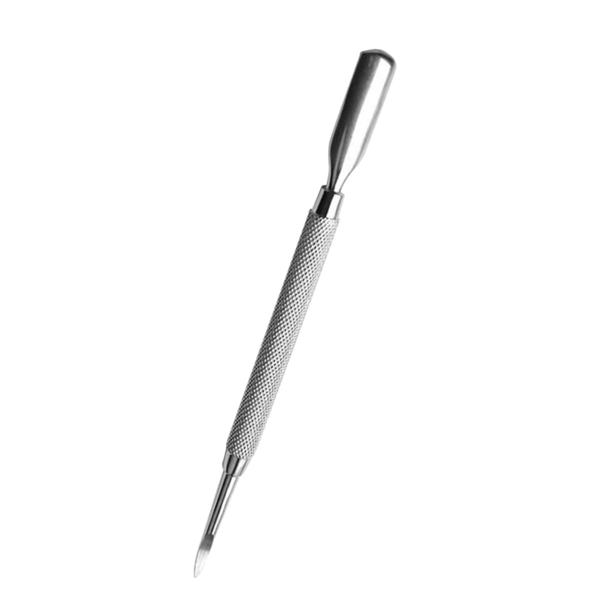 minkissy Professional Nail Cuticle Remover Stainless Steel Cuticle Spoon Pusher Manicure Tool