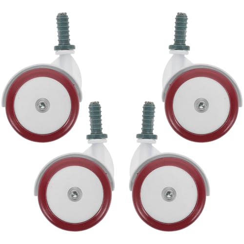 GALPADA Accesorios de Ruedas para Andador Desmontables 4 Piezas Reducción de Ruido para Uso Nocturno y Caminantes Mayores