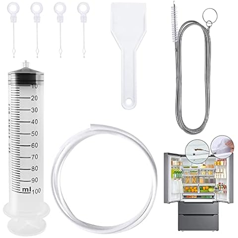 Kit de limpieza del orificio de drenaje del refrigerador de 8 piezas Cover