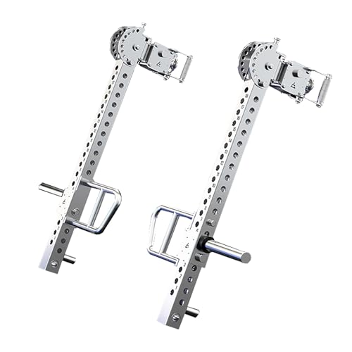 Edelstahl-Schiebearm für Kniebeugenständer, verstellbarer Winkel, robustes Fitness-Zubehör für Heim-Fitness-Workouts