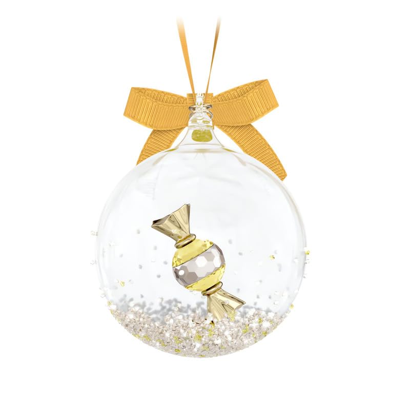 Swarovski Holiday Cheers DULCIS:Ball ORN. Yellow 1