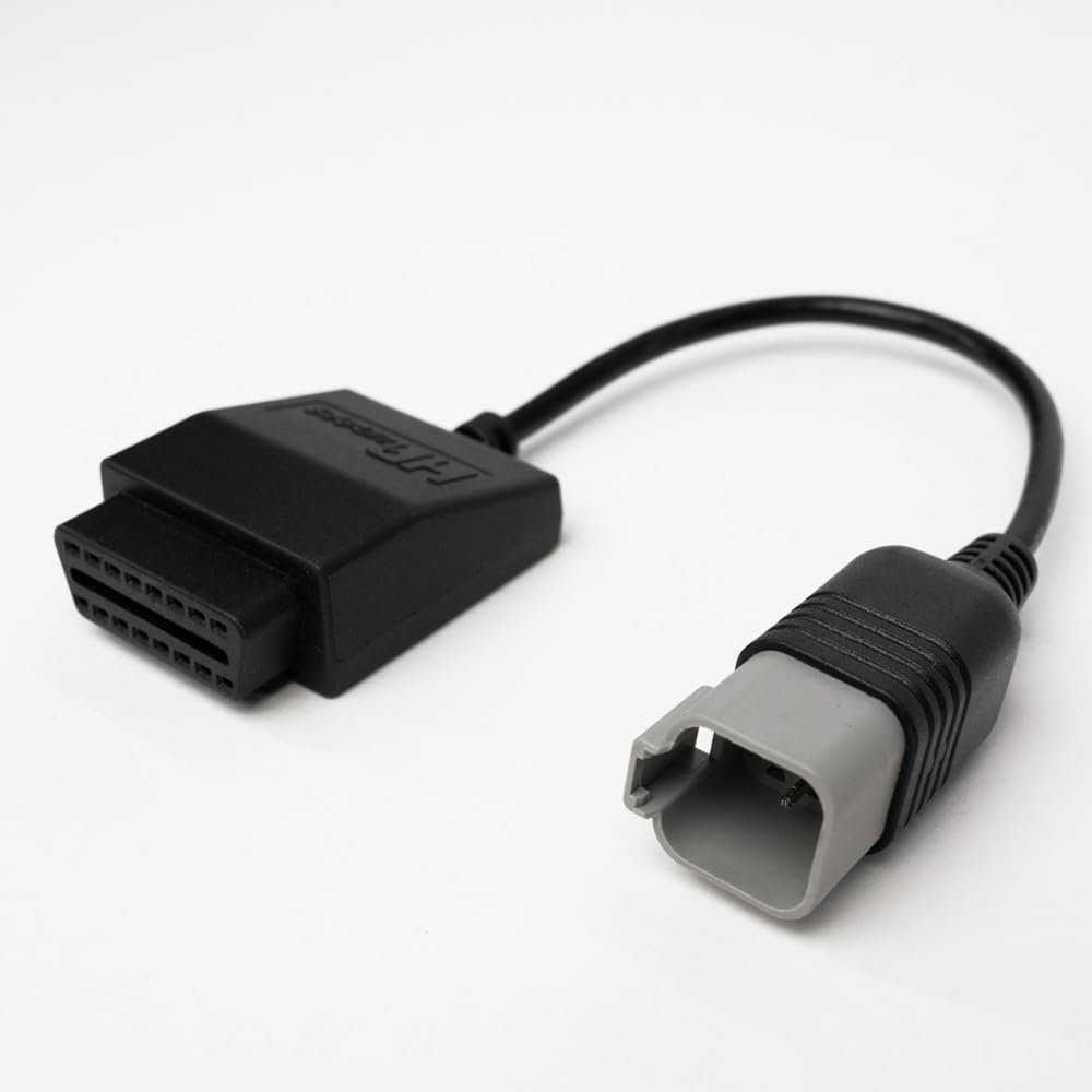 BRP - Cable adaptador OBD2 para vehículos Can-Am y Sea-Doo compatible con sintonizadores HP, permite registro de datos, escaneo, diagnóstico con dispositivos MPVI2, MPVI2+, MPVI3, MPVI4, solo