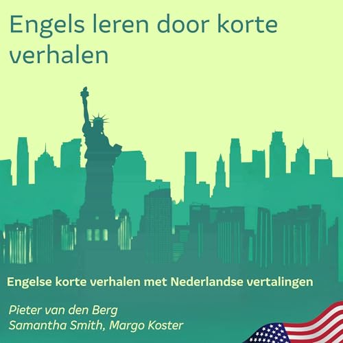 Engels leren door korte verhalen Audiolibro Por Pieter van den Berg arte de portada