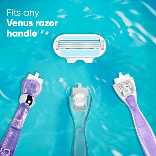 Gillette Venus Hair Removal Razor Blades/Refills/Cartridges for Women - 2 Pieces (Aloe Vera)