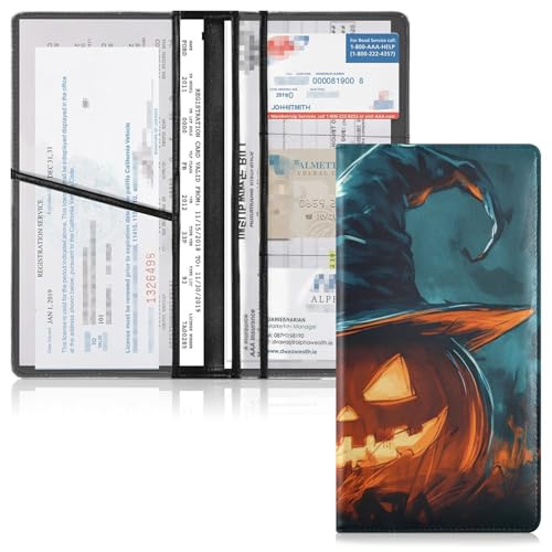 Billetera de auto con diseño Halloween