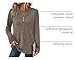 Sampeel Sweaters for Women Fall Clothes Fashion 2025 Business Casual Outfits Long Sleeve Tops Dressy Casual Blouses Brown XL