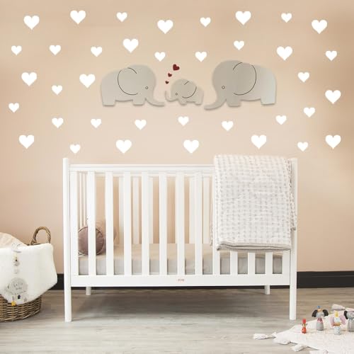 Lampe de bébé éléphant peinte à la main BugyBagy, applique artisanale de haute qualité
