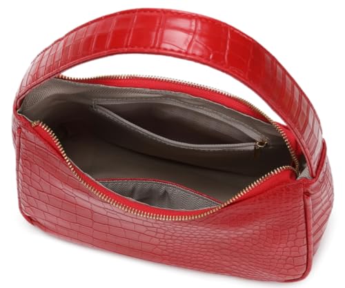 Image of CYHTWSDJ Shoulder Bags for Women, Cute Hobo Tote Handbag Mini Clutch Purse with Zipper Closure