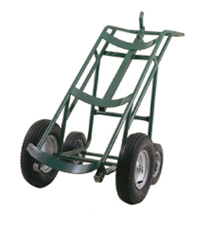 Harper Trucks 60072-64 59-Inch High by 28-Inch Wide Universal Liquid Gas Cylinder Hand Truck with 16-Inch Pneumatic Wheels and 870-Pound Capacity