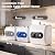 Electric Tank Water Heater, 8-Gallon Under Sink Instant Hot Water Tank?Equipped with Digital Temperature Display for RV, Camper, Kitchen, Food Truck?Wall or Floor Mounted, Blue