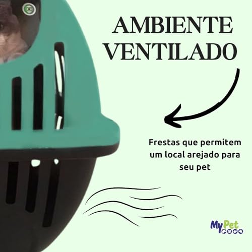 Caixa para Cachorros e Gatos, N.2,Viagem e Passeio,Transportador para Animais com ventilação, Fácil