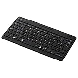 エレコム キーボード Bluetooth パンタグラフ 超薄型 充電式 専用ケーススタンド付き(~12.9対応) マルチペアリング対応 ブルー iPad Pro 2020 TK-SLP01BU