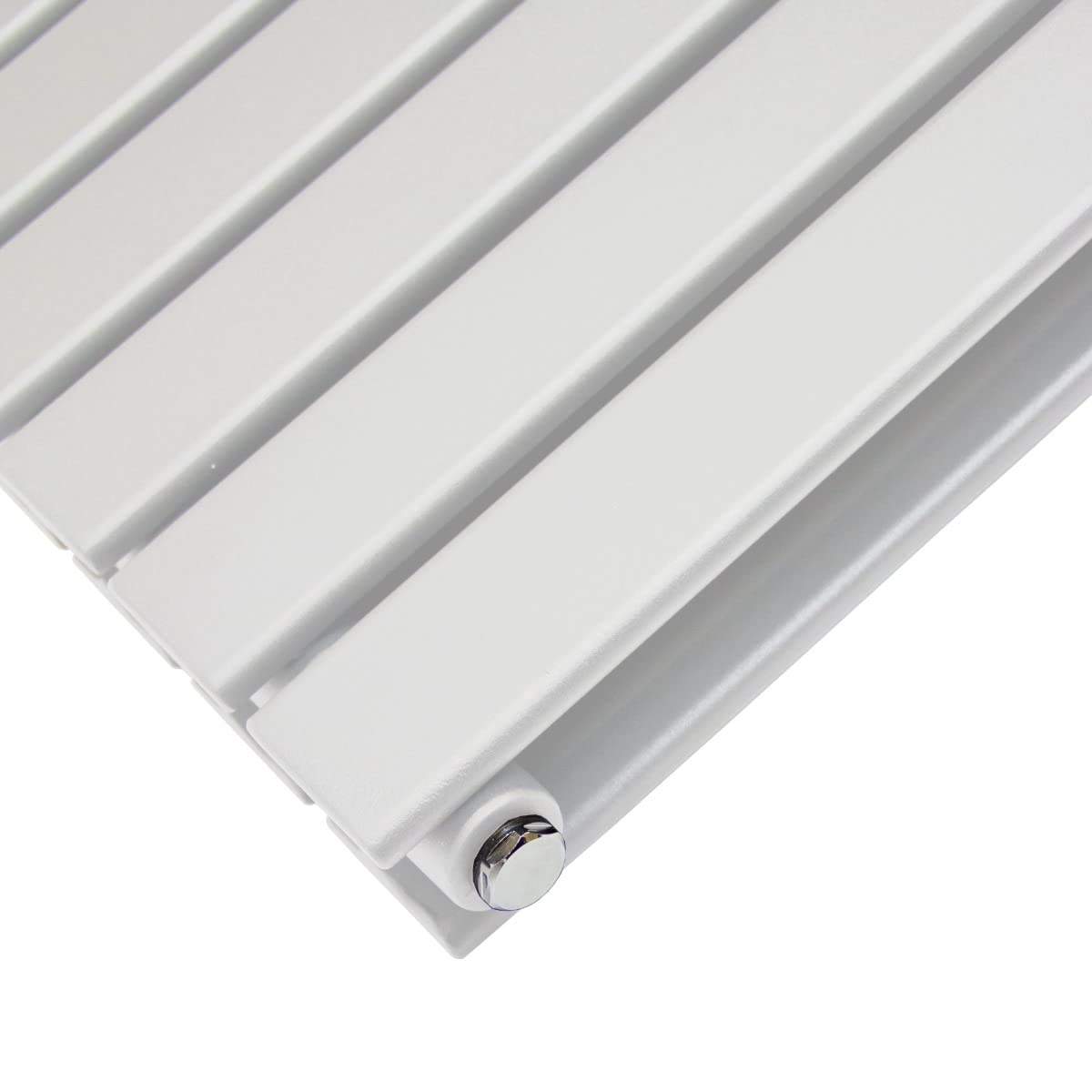 Radiador Panel Plano Lujoso 1600x420mm 160x42cm Blanco Brillante Calefacción Calefactor Vertical Horizontal Montaje Pared Cocina Salón Baño Cepillo Limpieza Kit Reparación GRATIS Garantía 15 Años