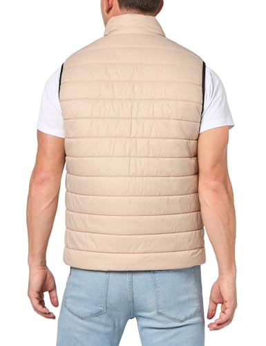 HUGO Men's Stand Collar Puffer Vest2