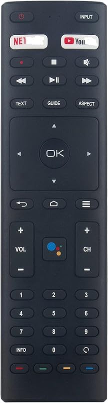Remote Control for JVC RM-C3416 AV-H587115A AV-H323115A AV-H437115A LT-65VA6900 AV-H587115A AV-H657115A RM-C3329 Smart 4K UHD LED LCD HDTV Android TV