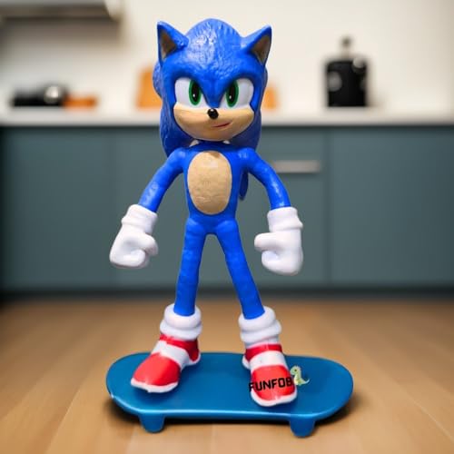 Image of FUNFOB Cartoon Action Figure Height -15cm Collectible PVC Multicolour | SOO-NC Blue