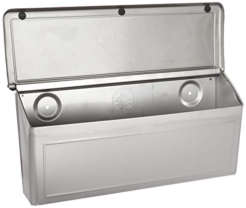 Architectural Mailboxes 2690Ps-10 Venice Stainless Steel Wall Mount Mailbox, Small #TOP4