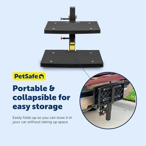 PetSafe Happy Ride PupSTEP HitchStep Dog Stairs, Folding Steps for Truck & SUV Hitches, for Medium to Large Dogs by PetSafe - Image 6