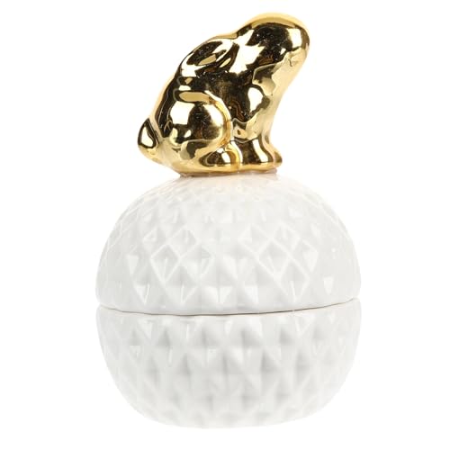 ANDRESLAD Petite Boîte À Bijoux En Céramique À Motif Animalier Rangement Décoratif Accès Pour La Maison Le Bureau Pour Les Occasions