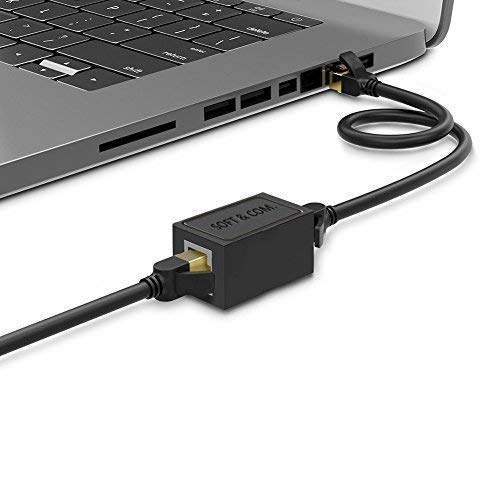 Amazon | RJ45 LANケーブル用中継コネクタ RJ45 延長 アダプタ
