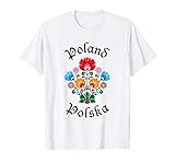 POLAND | Folk Art Flowers WYCINANKI Polska, Polish Day Fest T-Shirt