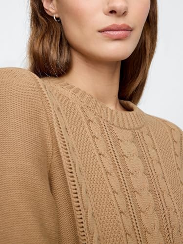 Image of Gap Women's Cable Crewneck Sweater