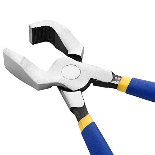 IMT 8" Glass Cutting Plier Steel Drop Jaw Glass Breaking Pincer, Glazier's Pliers - Thumbnail 4