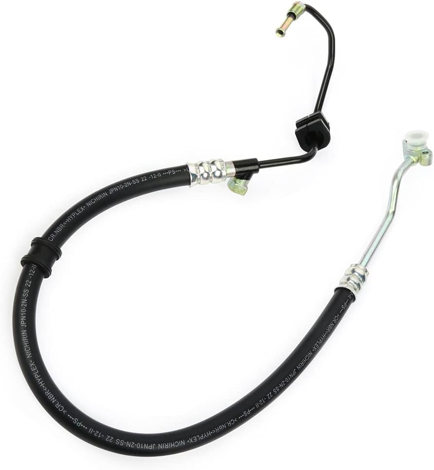 SCITOO Power Steering Pressure Hose Line Assembly Compatible with Honda CR-V CRV 1997-2001 2.0L DOHC Sport Utility, Replace# 3401228, 53713S10505, Pump to Gear/Rack