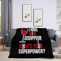 1t Wine Funny Saying Quote Element Throw Blanket