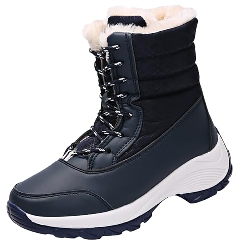 Bottes de neige chaudes femme finie la peur de glisser et d'avoir froid aux pieds