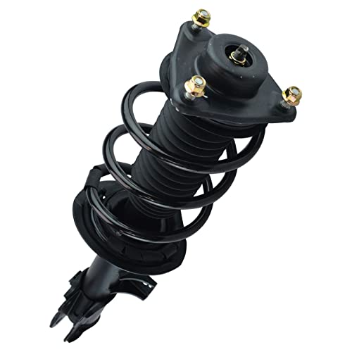 Image of TRQ Front and Rear Complete Strut Assembly & Shock Absorber Kit Complete Strut & Coil Spring Assembly Compatible with 2010-2013 Hyundai Tucson 2011-2016 Kia Sportage