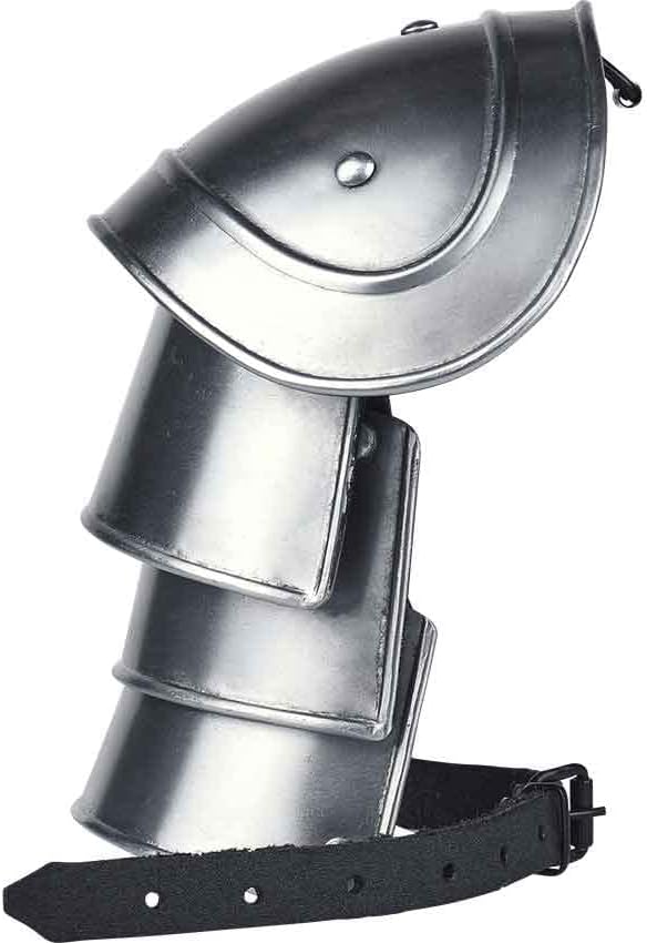 Steel Adam Spaulders Medieval Crusader Pauldron Armor Costume Fantasy LARP Armour Knight Shoulder Guard Halloween Reenactment Cosplay Party Silver