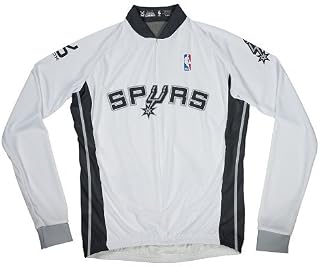 VOmax NBA San Antonio Spurs Men's Long Sleeve Cycling Jersey