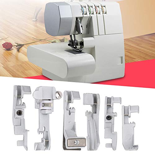 Juego de 6 pies prensatelas para máquina Singer 14U 14CG754 miniatura 5