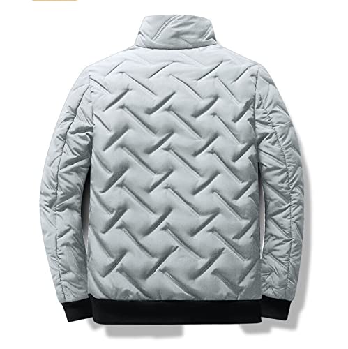 Klepper Herenjas, modieus, eenvoudig, solide, zakken, cardigan, buttondown, katoenen jas, casual, korte mode, verdikt, warme honkbaljas, opvallende jassen - Image 3