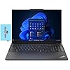 Lenovo ThinkPad E16 Gen 1 – Laptop empresarial de 16.0 pulgadas, pantalla WUXGA IPS de 300 nits (AMD Ryzen 5 7530U 6-Core 2.00GHz, 16GB RAM, 512GB PCIe SSD, AMD Radeon, KYB retroiluminado, FP, WiFi 6,