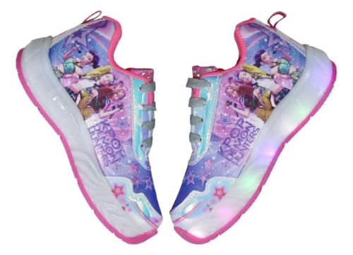 Catálogo para Comprar On-line Tenis de Foquitos los más recomendados. 43 Tenis K-Pop para Niña con Luces LED | Sneakers Infantiles Multicolor Rosa Morado Azul | Diseño Guerreras | Ideales para caminar y jugar (Sistema tallas calzado JP, Niño (2-5...