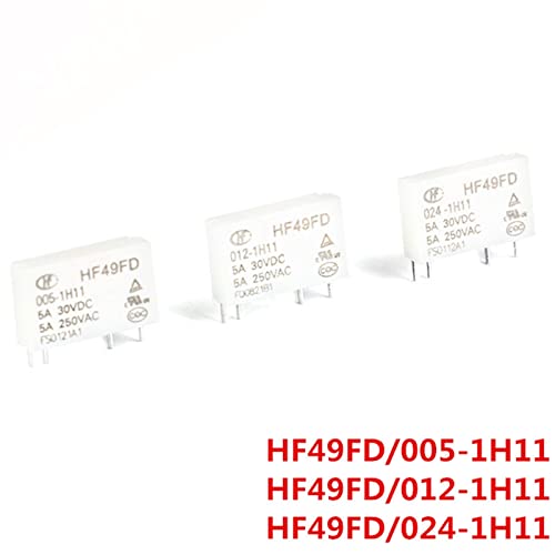 Relais 4 broches HF49FD 5A avec haute capacité de commutation compacte - 3