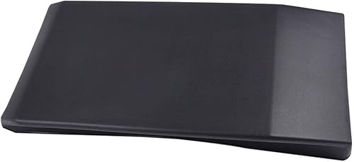 PIT66 Moldura exterior del pilar del lado del conductor izquierdo revestimiento negro debajo de la puerta de combustible compatible con Ford