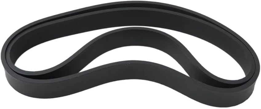 2 PCS Replacement Belts Fit for Bissell PowerForce, CleanView, Momentum, Powerlifter, Velocity, Powerclean, Powerease - Standard Black Rubber Mechanical Belt - Household Vacuum Belts