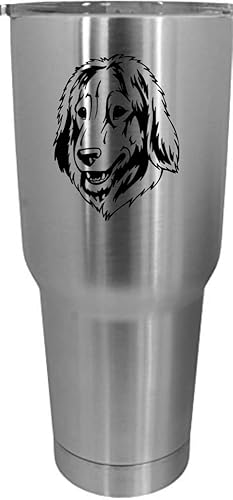 Miniatura 9 de Vaso grabado con temática de perro galgo italiano de 30 onzas