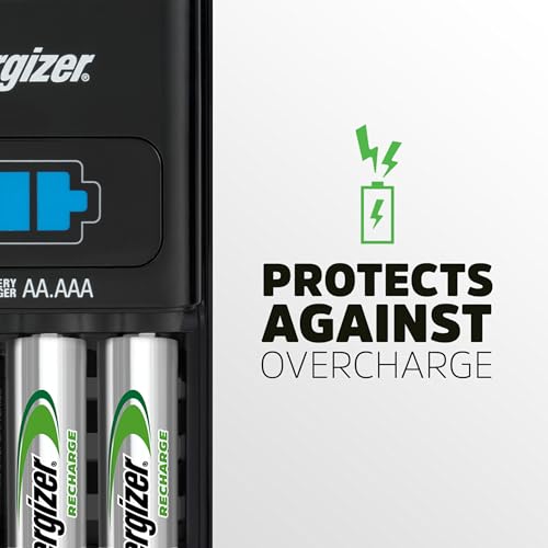 Energizer Recharge Universal Charger for NiMH Rechargeable AA, AAA, C, D, and 9V Batteries by Energizer - Image 7
